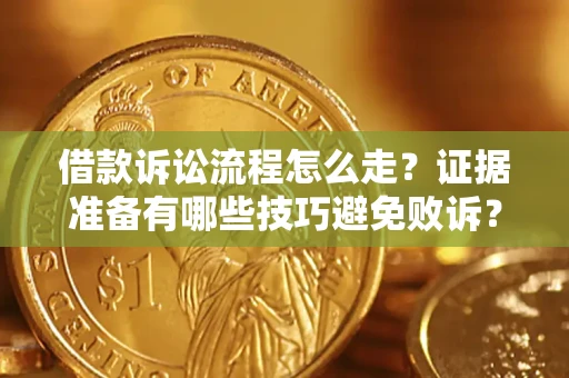 武汉借款诉讼流程怎么走？证据准备有哪些技巧避免败诉？