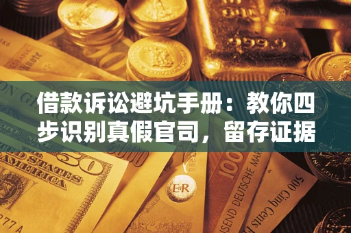 武汉借款诉讼避坑手册：教你四步识别真假官司，留存证据不踩雷