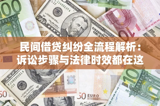 武汉民间借贷纠纷全流程解析：诉讼步骤与法律时效都在这儿了