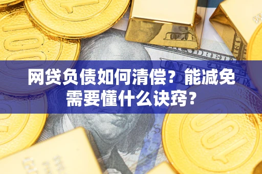 武汉网贷负债如何清偿？能减免需要懂什么诀窍？