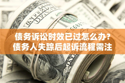 武汉债务诉讼时效已过怎么办？债务人失踪后起诉流程需注意什么？