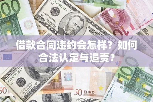 武汉借款合同违约会怎样？如何合法认定与追责？