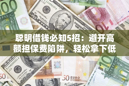 武汉聪明借钱必知5招：避开高额担保费陷阱，轻松拿下低息贷款